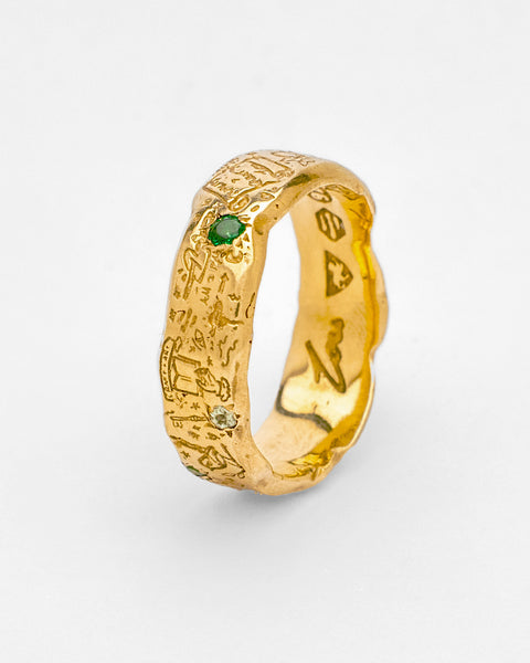Lou's Grad Ring | GOLD