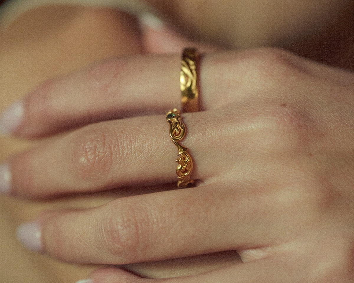 Two gold bands